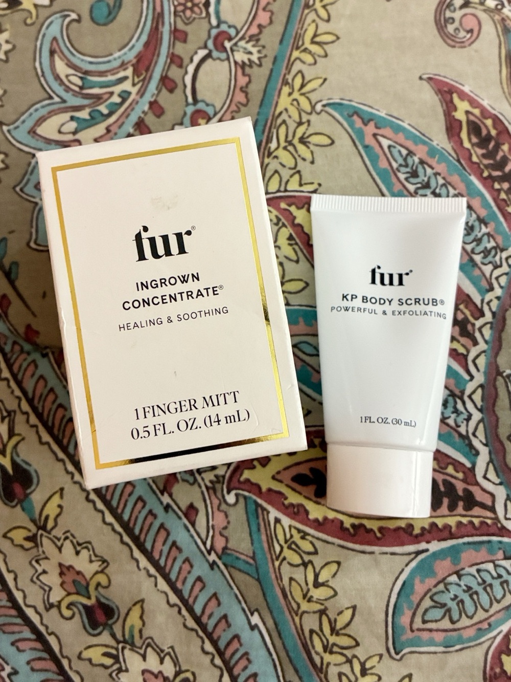 fur Ingrown Concentrate & KP Body Scrub
